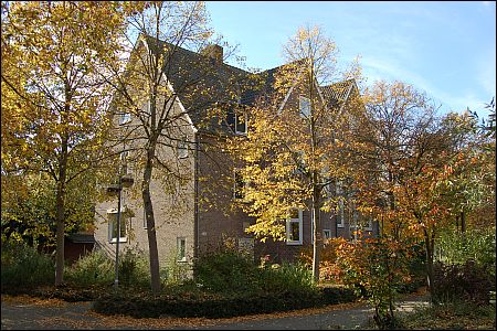 Herrenhaus Haus Riswick im Herbst